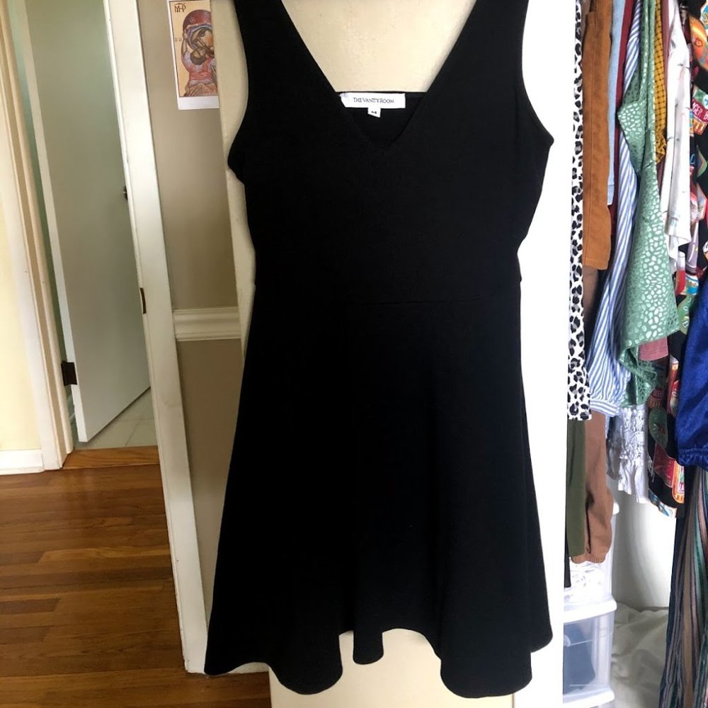 Black Vanity Room Dress